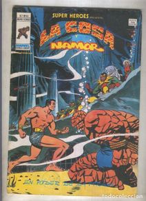 Comics: Super Heroes volumen 2 numero 093: La Cosa y Namor - Varios